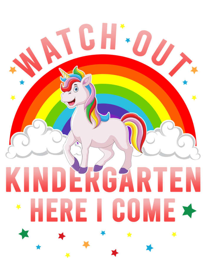 Watch Out Kindergarten Here I Come Unicorn Back To School Cute Gift Sustainable Knit Beanie