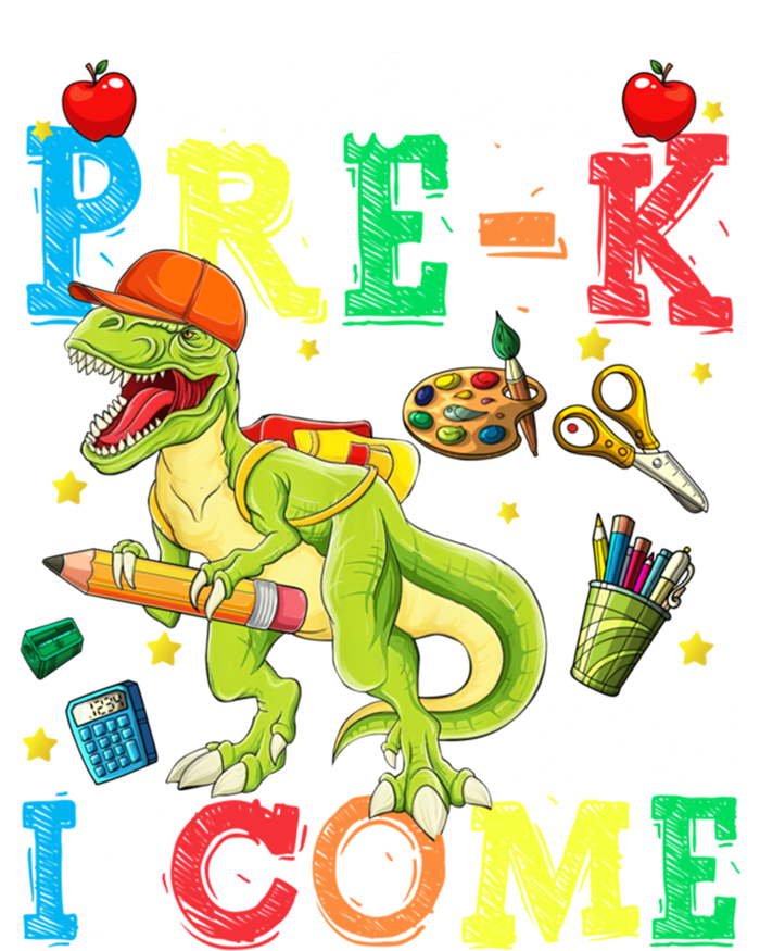 Watch Out PreK Here I Come Funny Dinosaur Back To School Funny Gift T-Shirt