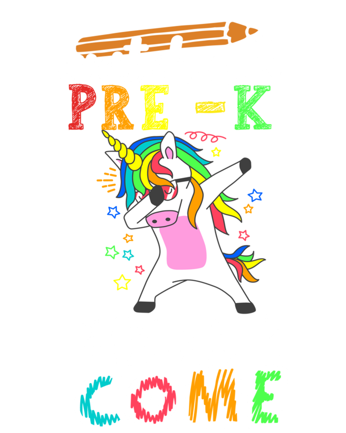 Watch Out PreK Here I Come Funny Unicorn Back To School Funny Gift Short Acrylic Beanie