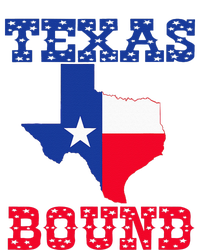 Texas Bound moving to texas texas bound with texas map Garment-Dyed Fleece Hoodie