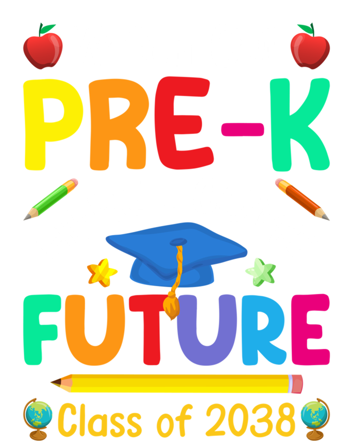 Watch Out PreK Here I Come Future Class Of 2038 Gift Tie Dye Hoodie