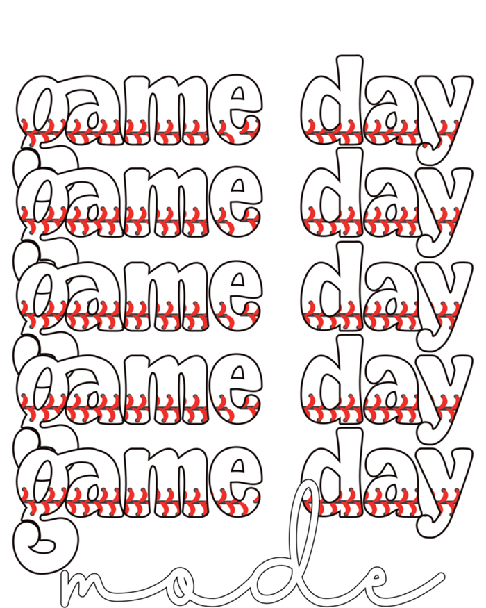 Game Day Mode Baseball Game Day Cute Gift T-Shirt