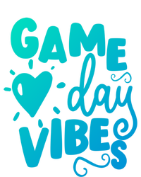 Game Day Vibes Inspirational Baseball Player Game Fan Cute Gift Ladies Essential Flowy Tank