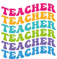 Teacher Retro Word Mashup T-Shirt