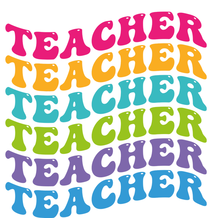 Teacher Retro Word Mashup T-Shirt