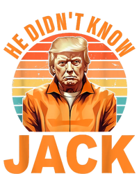 He Didnt Know Jack Trump Apparel Kids Long Sleeve Shirt