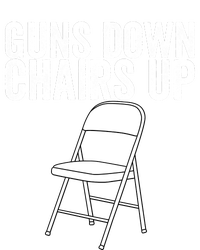 Alabama Guns Down Chairs Up Funny White Folding Chairs Fight T-Shirt