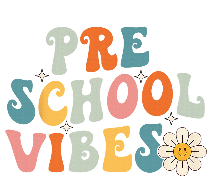 Preschool Vibes Preschool Team Retro 1st Day Of School PosiCharge Competitor Tank