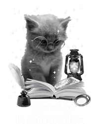 Bookaholic Reading Is Attractive Cat Reading A Book Bookish Meaningful Gift T-Shirt