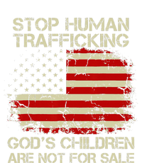 Stop Human Trafficking God's Children Are Not For Sale Gift Cropped Pullover Crew