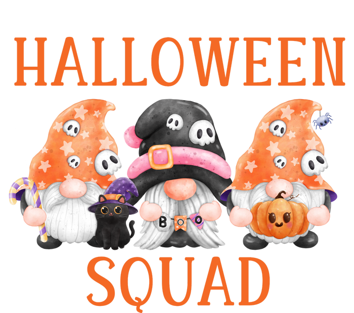 Funny Halloween Squad Funny Halloween Gnomes Gnomes Halloween Spooky Season T-Shirt