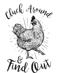 Cluck Around And Find Out Funny Chicken Farmer Cooling Performance Long Sleeve Crew