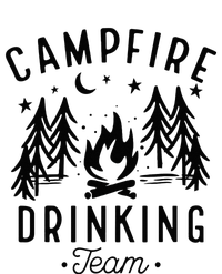 Campfire Drinking Team Happy Camper Camping Lover T-Shirt