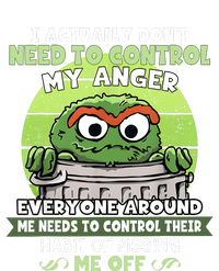 I Acctually Dont Need To Control My Anger Funny Trendy Meme T-Shirt