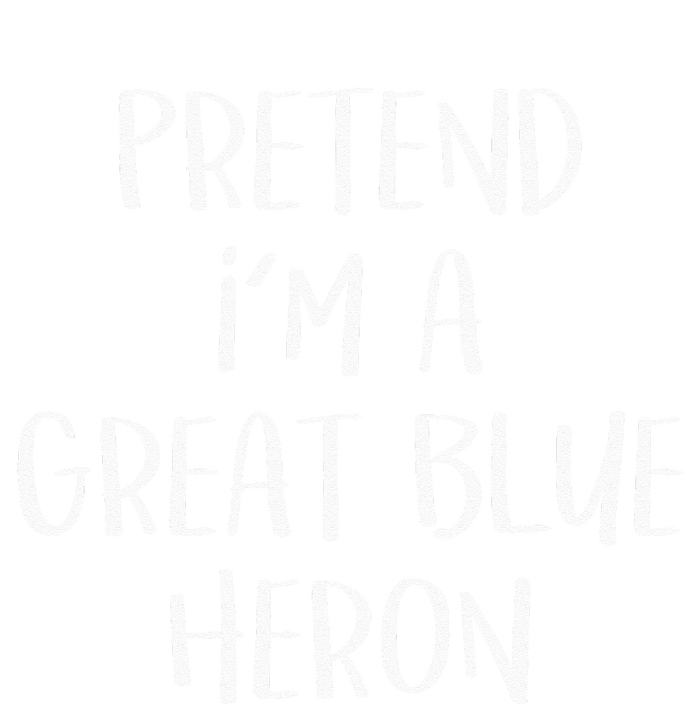 Pretend Im A Blue Heron Costume Funny Halloween Party Womens Funnel Neck Pullover Hood