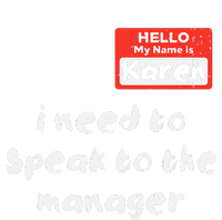 Need To Speak Manager Karen Halloween Funny Meme Women USA-Made Doggie Bandana