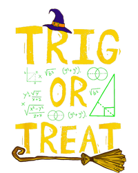 Halloween Math Teacher Trig Or Treat Student School College Kids Tie-Dye T-Shirt