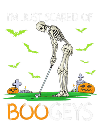 Just Scared Of Bogeys Skeleton Golf Halloween T-Shirt