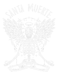 Santa Muerte Death Skeleton Skull Mexico Mexican Calavera Kids Hoodie