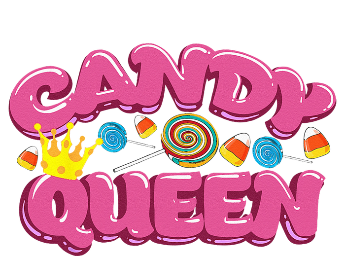 Funny Candy Queen Gift For Lollipop Lover Sweet Tooth Women T-Shirt