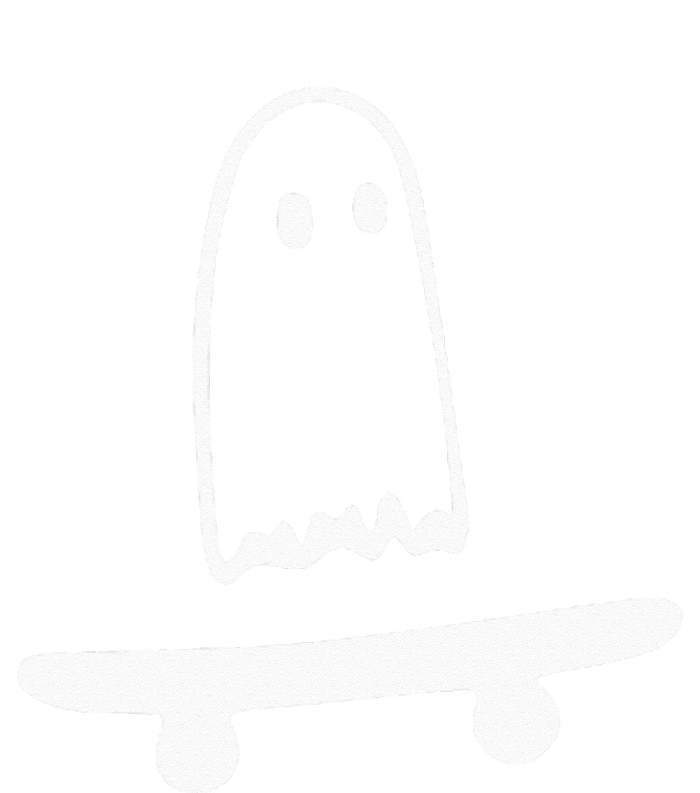 Ghost Skateboard Lazy Halloween Costume Funny Skateboarding Sustainable Knit Beanie