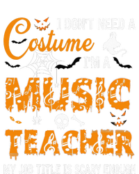 I Dont Need A Costume Im A Music Teacher Halloween Gift Flexfit Unipanel Trucker Cap