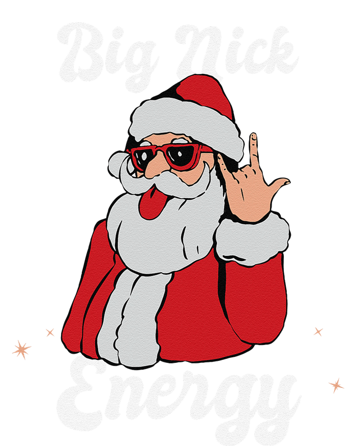 Big Nick Energy Funny Xmas Christmas Gift T-Shirt