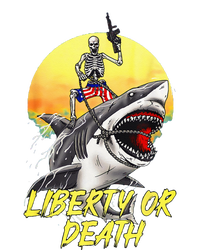 Skeleton Liberty Or Death Shark Halloween American Flag USA-Made Snowflake Beanie