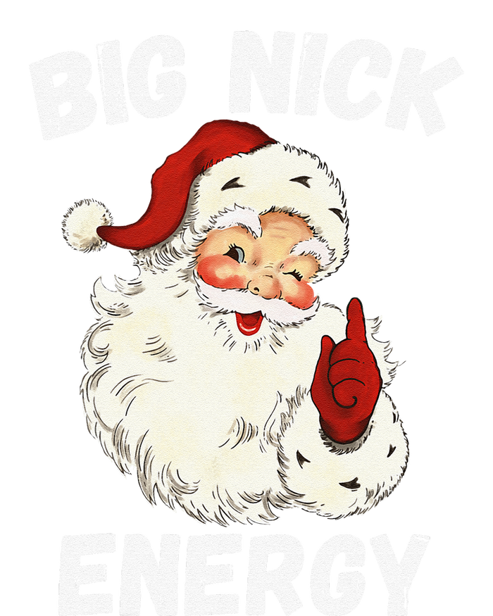 Big Nick Energy Santa Groovy Retro Vintage T-Shirt