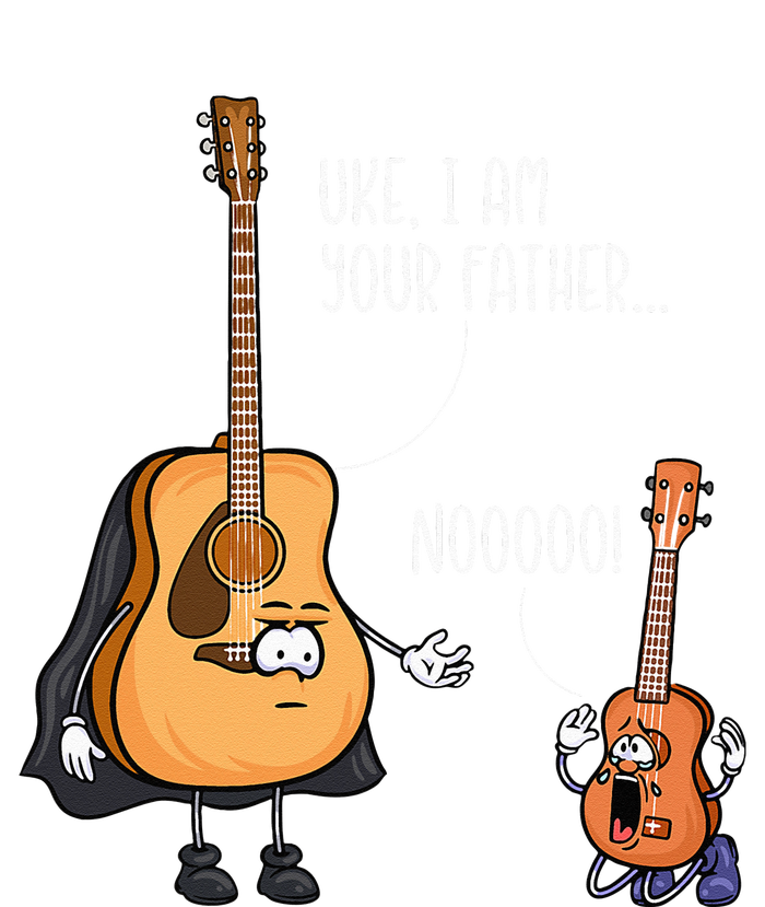 Funny Guitar Ukelele Uke I Am Your Father Musician Music Kids Hoodie