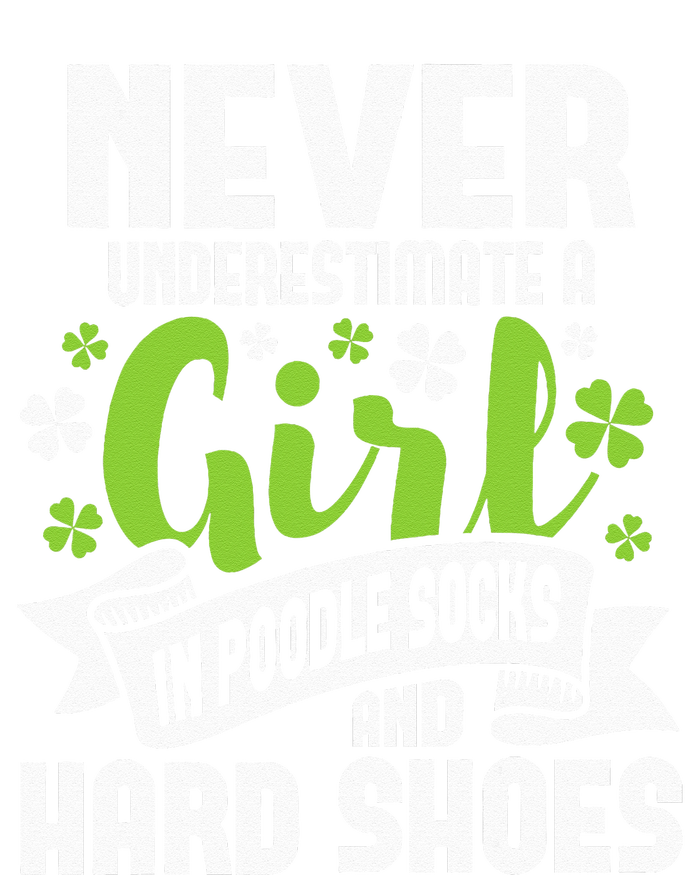 Girl In Poodle Socks Irish Dancer Ceili Reel Dance Feis T-Shirt