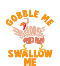 Gobble Me Swallow Funny Thanksgiving Turkey Cooling Performance Long Sleeve Crew