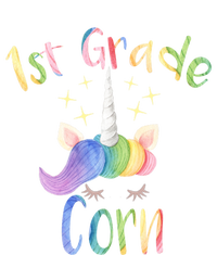 1St Grade Corn First Grade Teacher Unicorn Back To School Gift Canvas