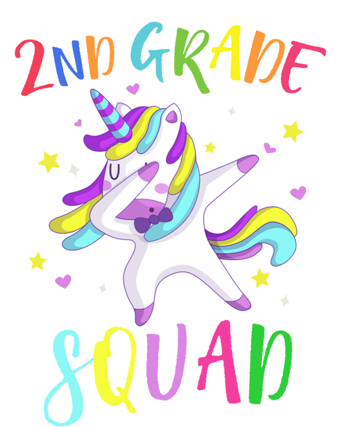 2Nd Grade Squad Unicorn Second Grade Teacher Cool Gift T-Shirt