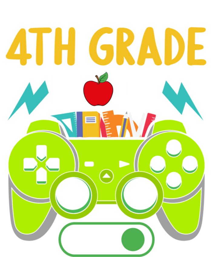 4Th Grade Mode On Gamer Back To School First Days Meaningful Gift Sweatshirt Cinch Pack Bag