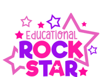 Educational Rockstar Funny Teacher Back To School Joke Quote Cute Gift Kids Tie-Dye T-Shirt