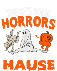 Theres Some Horrors In This House Ghost Pumpkin Halloween Bumper Sticker