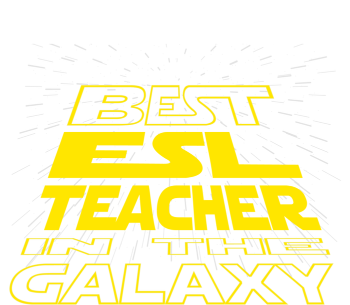 Esl Teacher Funny Cool Galaxy Job Gift Long Sleeve Shirt