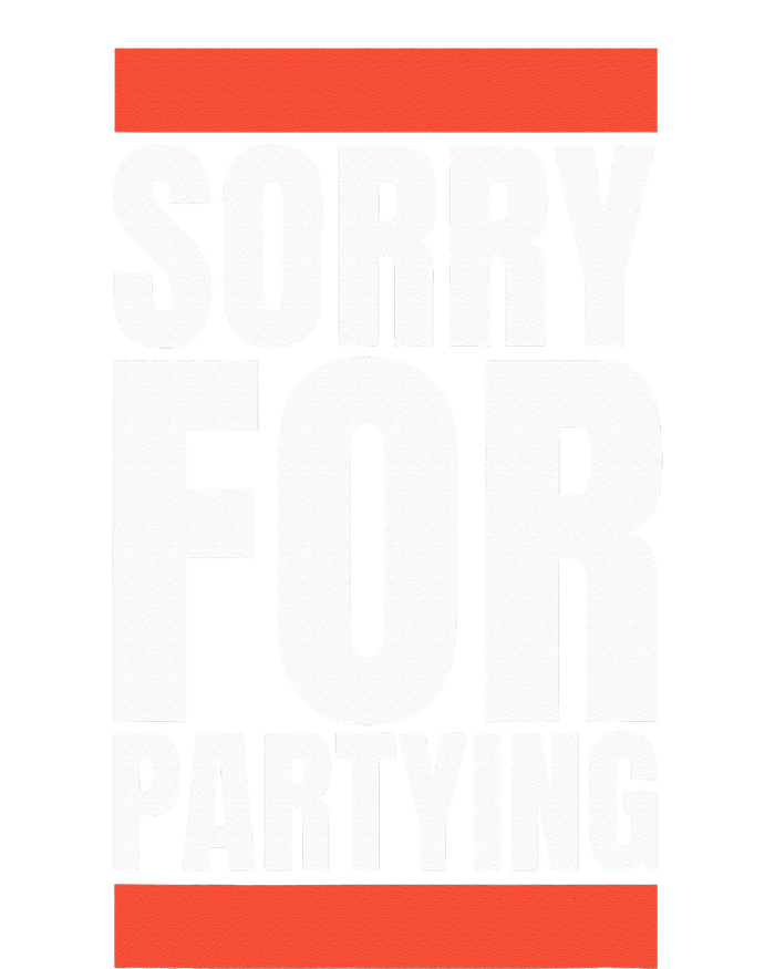 Sorry Funny For Partying Halloween Birthday Costume Long Sleeve Pajama Set