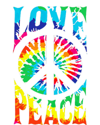 Tie Dye Peace Sign Love 60s 70s Hippie Women Mom Dry Zone Grid Polo