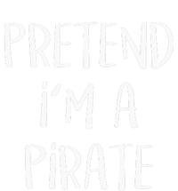 Pretend Im A Pirate Costume Party Funny Halloween Pirate Impact Tech Backpack