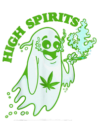 Funny Halloween Marijuana Cannabis Ghost Design Weed Smokers T-Shirt