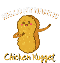 Hello My Name Is Chicken Nugget Costume Kids Chicken Premium Hoodie