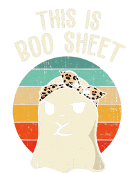 This Is Boo Sheet Ghost Retro Ghost Halloween Leopard Women Kids Long Sleeve Shirt