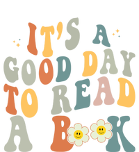 Its A Good Day To Read Books Bookish Groovy Reader Reading Gift Pom Pom 12in Knit Beanie