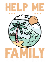 Help Me Im On A Family Vacation Gift Mesh Reversible Basketball Jersey Tank