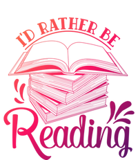 Id Rather Be Reading Book Lover Pile Of Books Gift T-Shirt