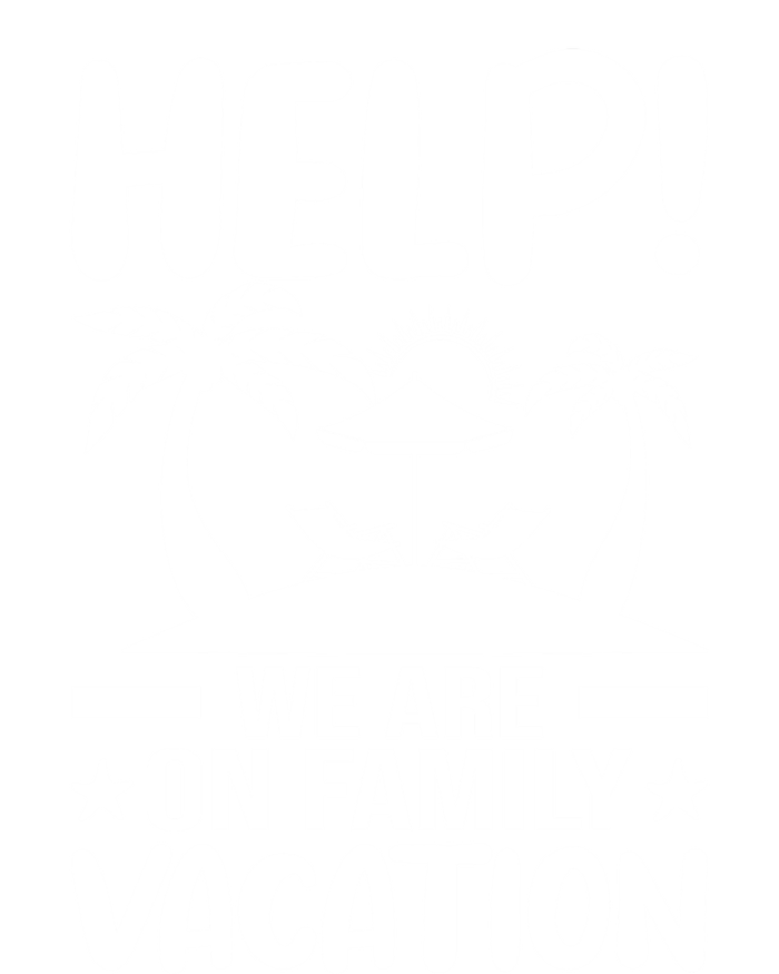 Help We Are On Family Vacay Funny Retro Costume Gift T-Shirt