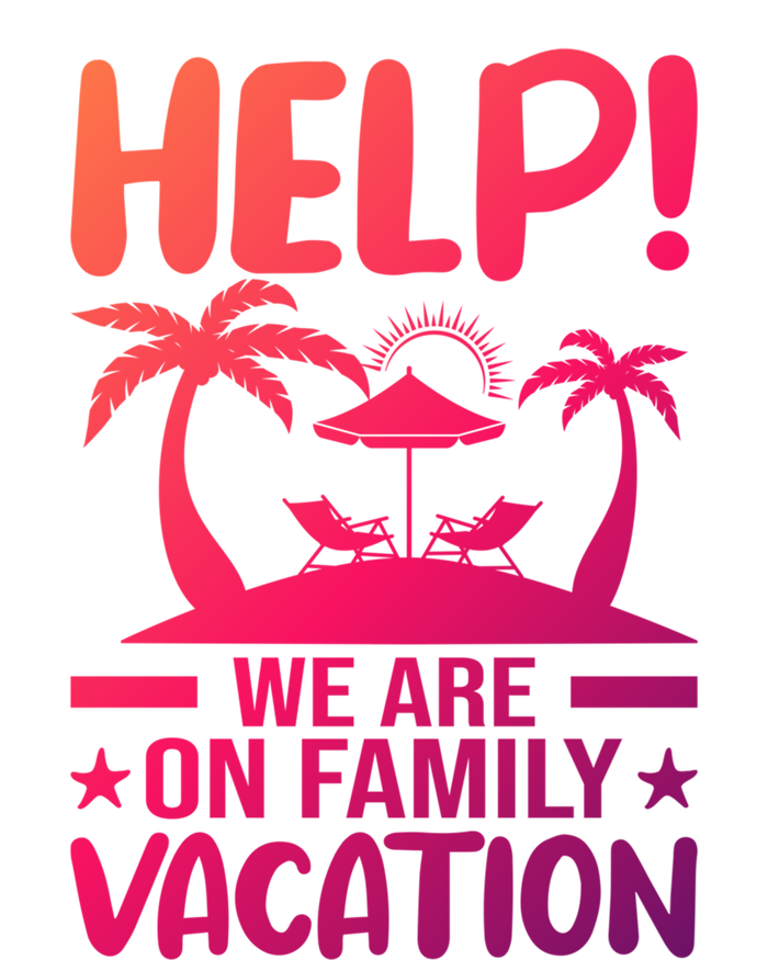 Help We Are On Family Vacay Funny Retro Costume Gift Ladies Essential Tank