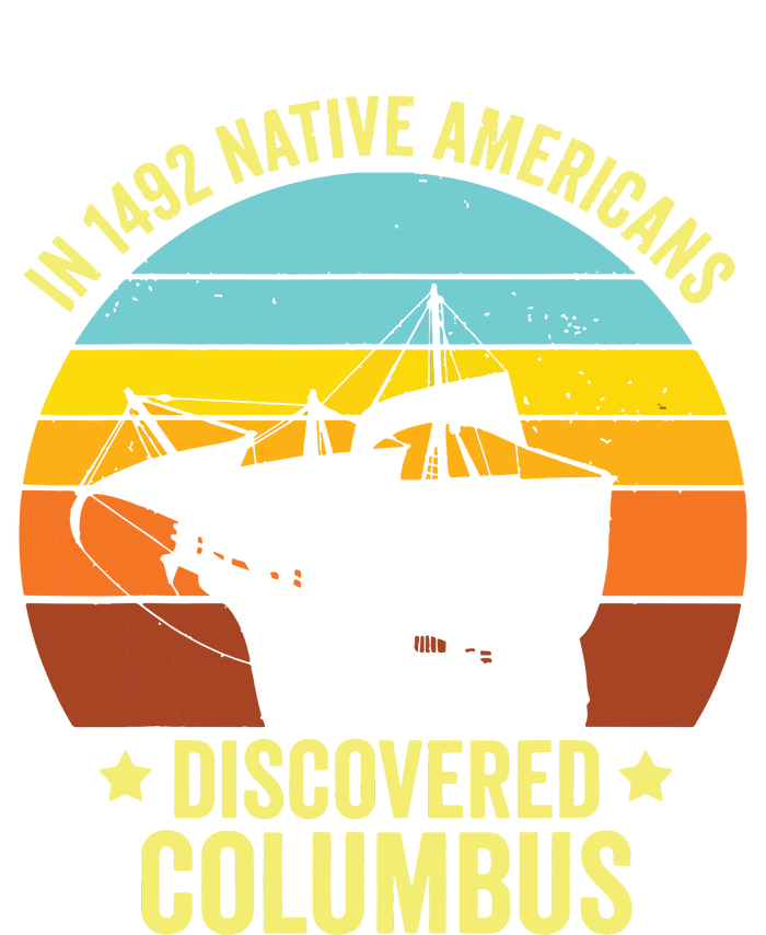 Native Americans Discovered Columbus Shirts Native American Women’s Perfect Tri Rocker Tank